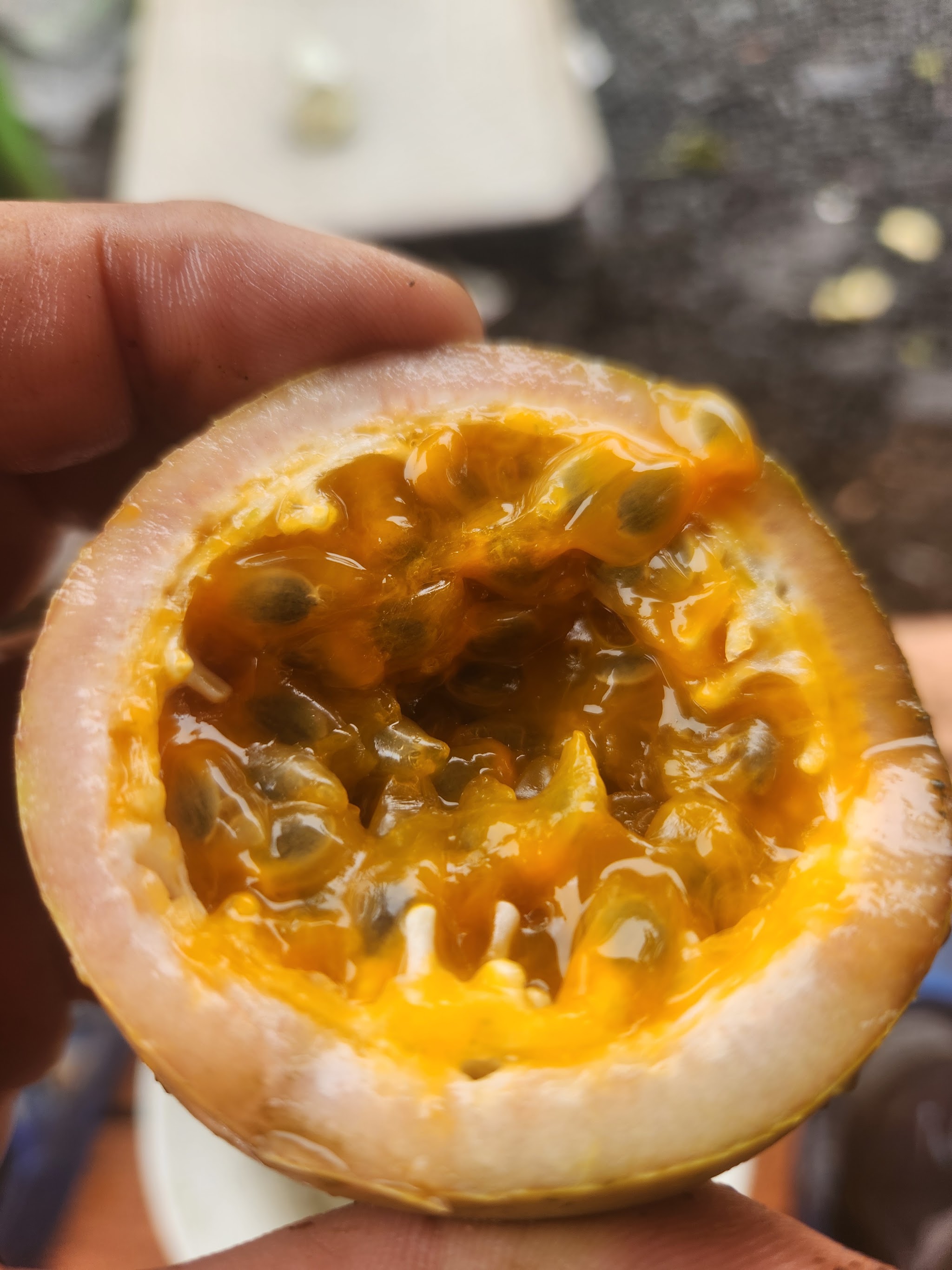 Lilikoi halves