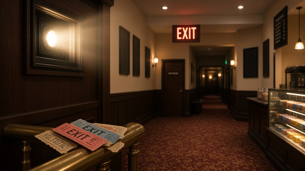 Theater extras and lobby details
